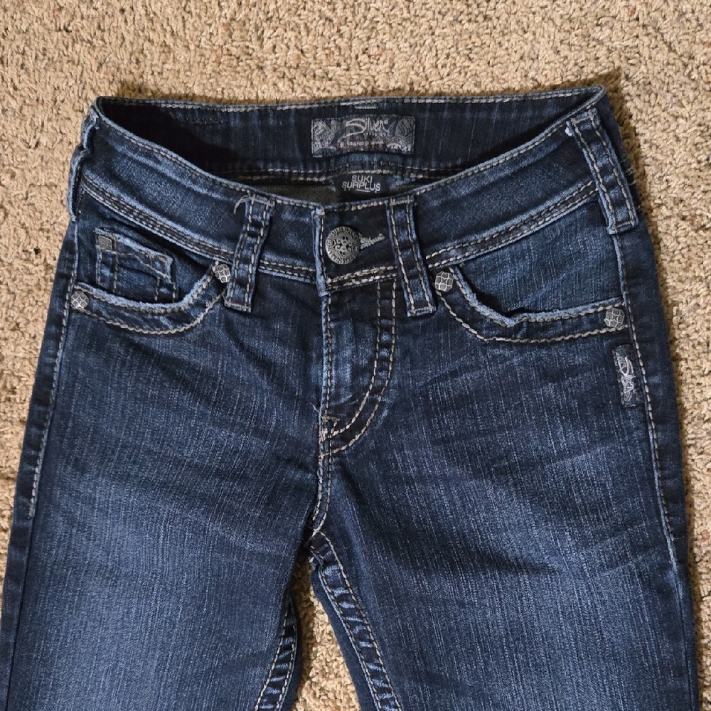 Silver Jeans Blue Skinny Denim